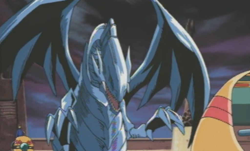 a still from the Yu-Gi-Oh! anime