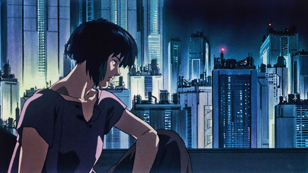 Motoko Kusanagi in Ghost in the Shell.