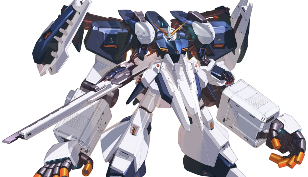 This is the Bandai HG 1/144 Gaplant TR-5 [Hrairoo] Gigantic Arm Unit, a model kit from the Advance of Zeta series. The suit is equipped with the massive arms of the MRX-009 Psycho Gundam.