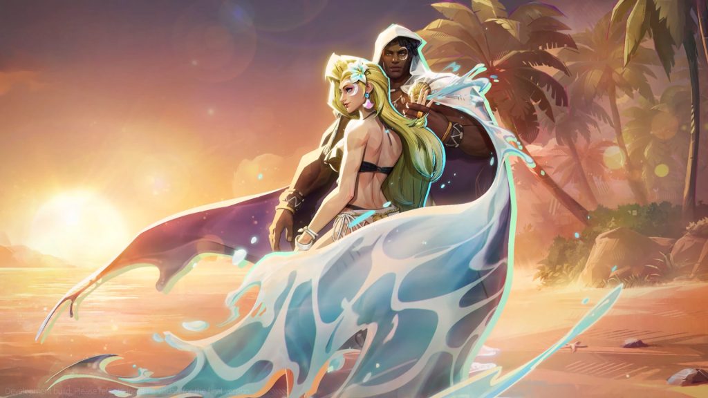 Marvel Rivals MVP animation screenshot featuring Strategist hero Cloak & Dagger.