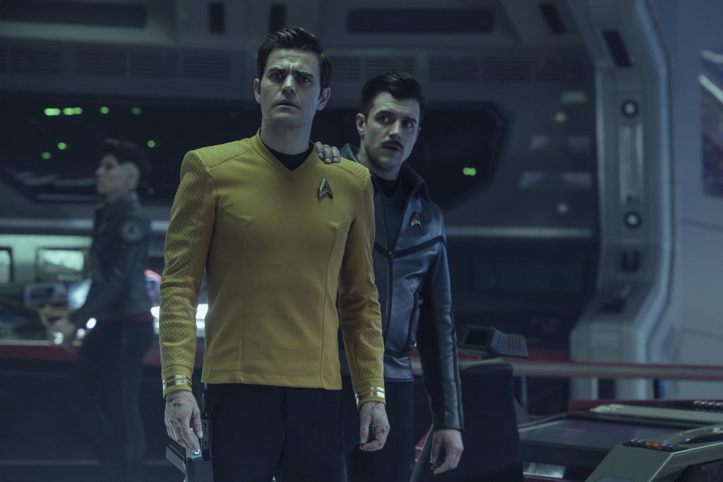  Strange New Worlds streaming on Paramount+. 