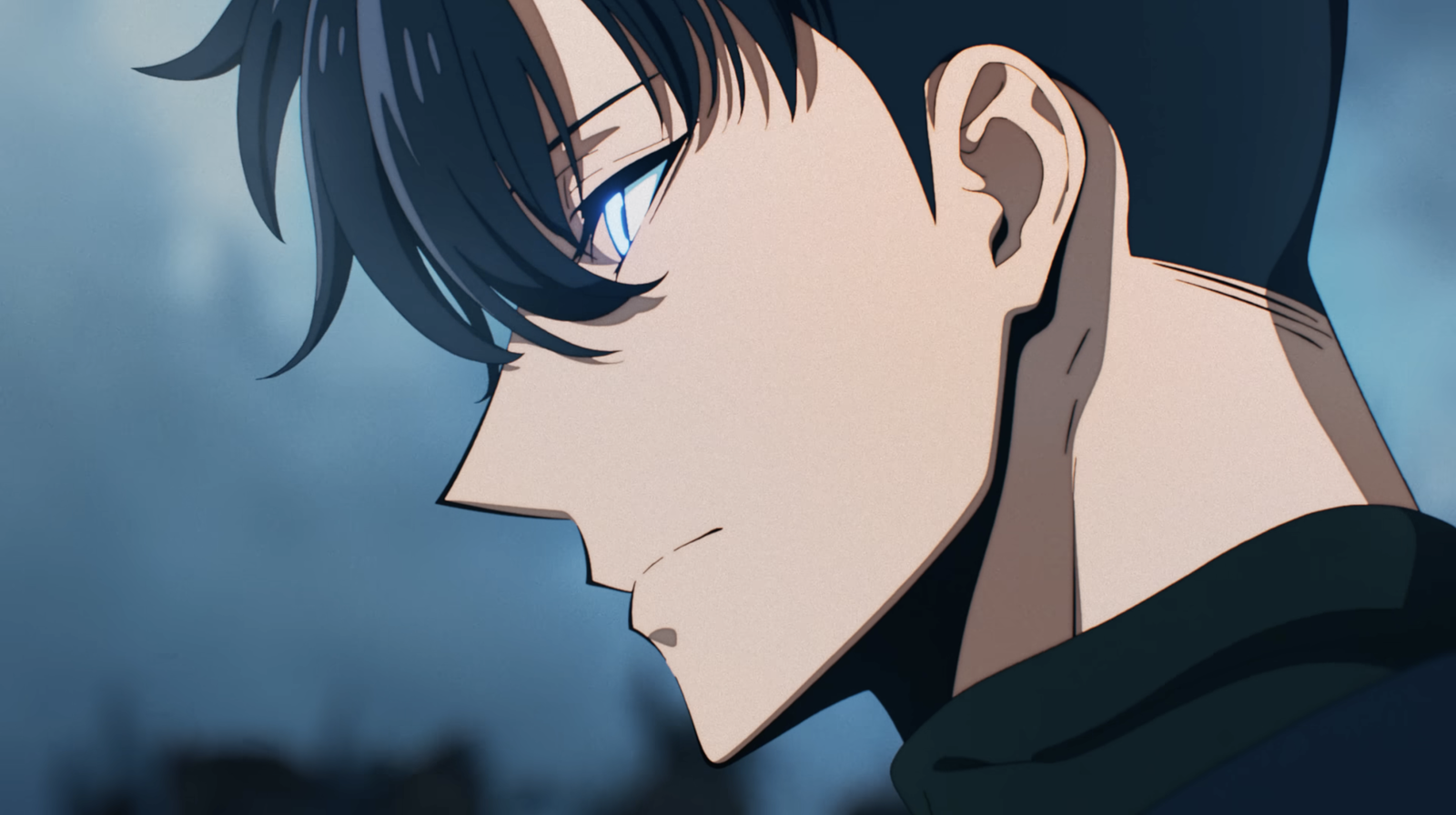  Beyond the System, an upcoming theatrical film continuation of the anime. The image features Sung Jinwoo.