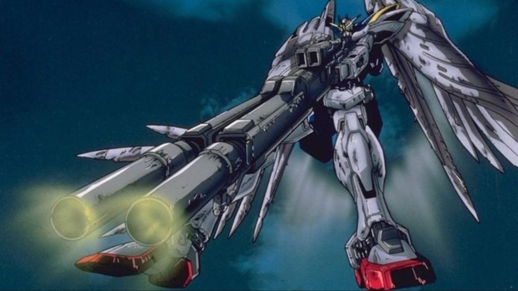 a still from the gundam anime series