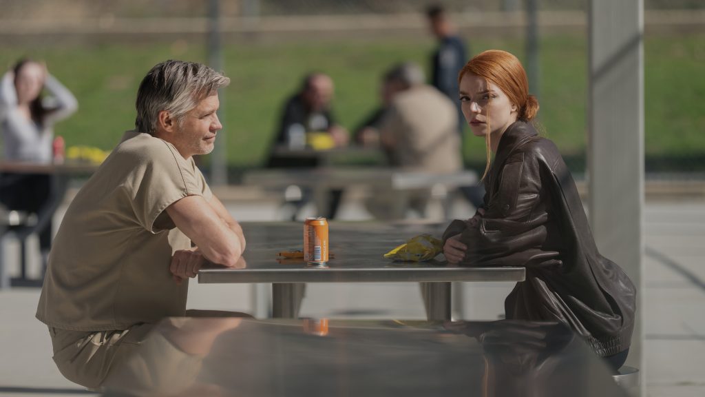 Timothy Olyphant and Anya Taylor-Joy 