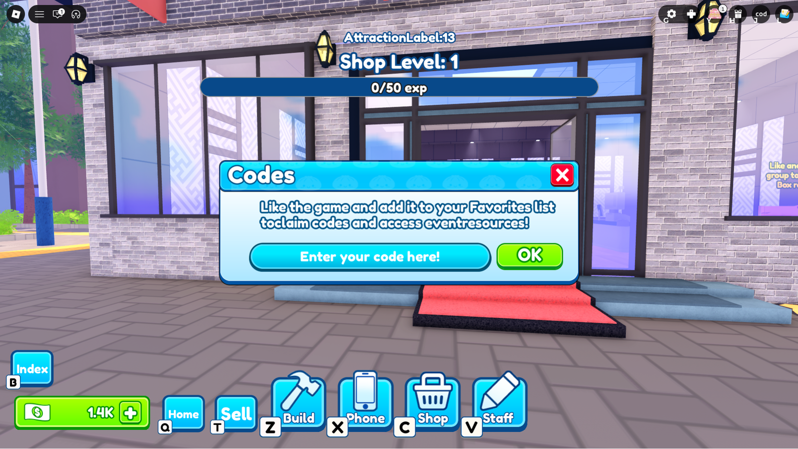 my squishy box store how to redeem code