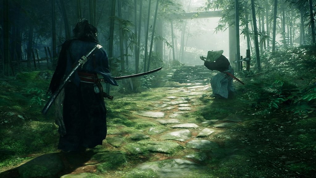 A gameplay screenshot from Rise of the Ronin, a title joining the PS Plus Game Catalog in July 2026.
