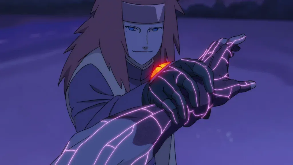 a still from the naruto anime movie