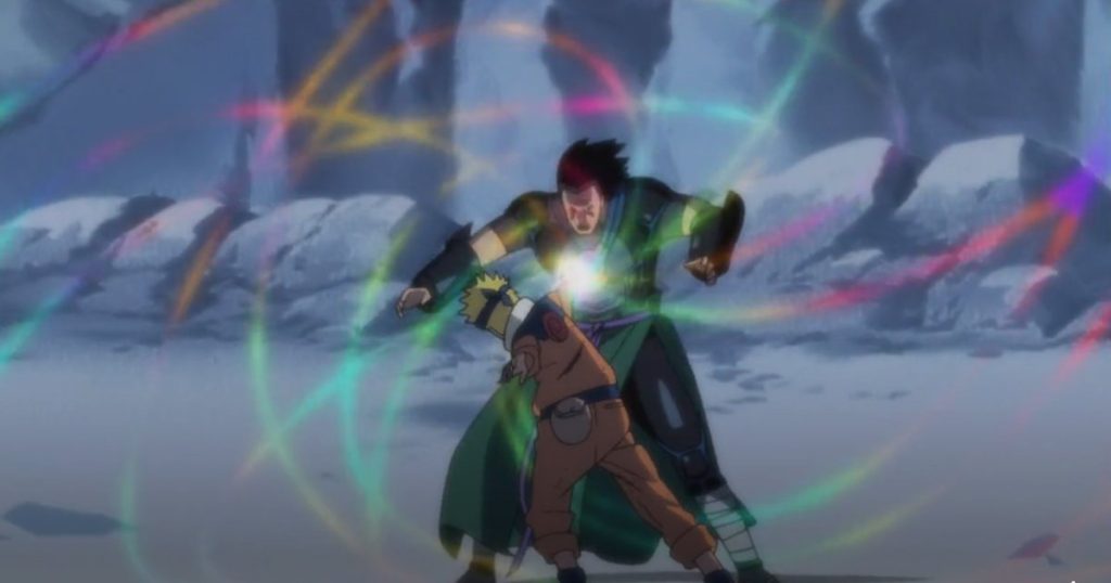 a still from the naruto anime movie