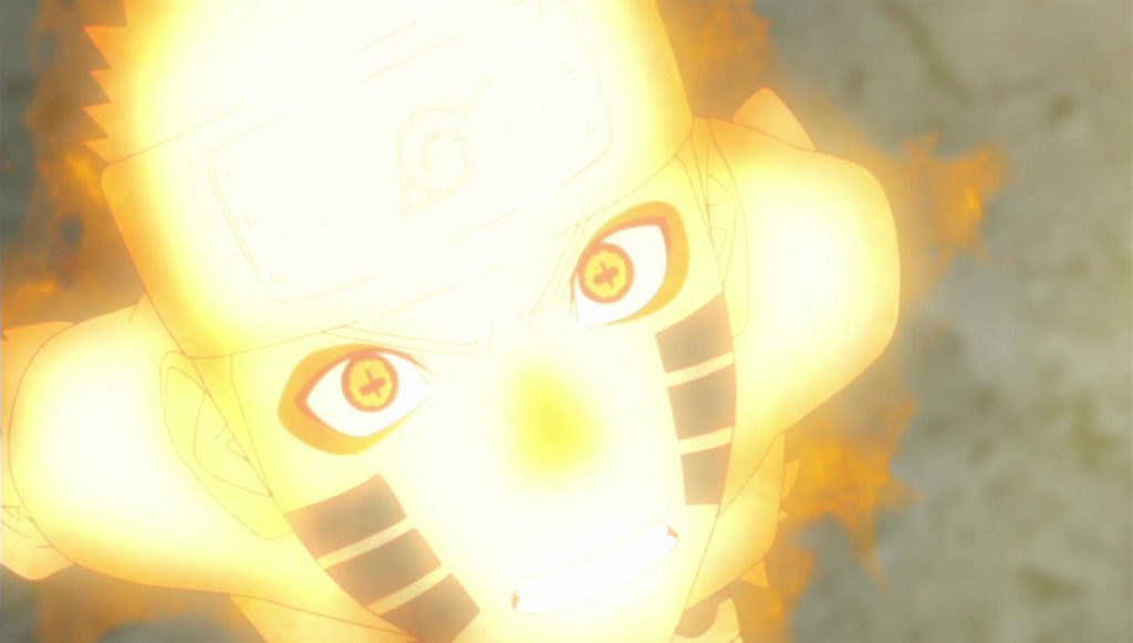 a still from the naruto anime movie