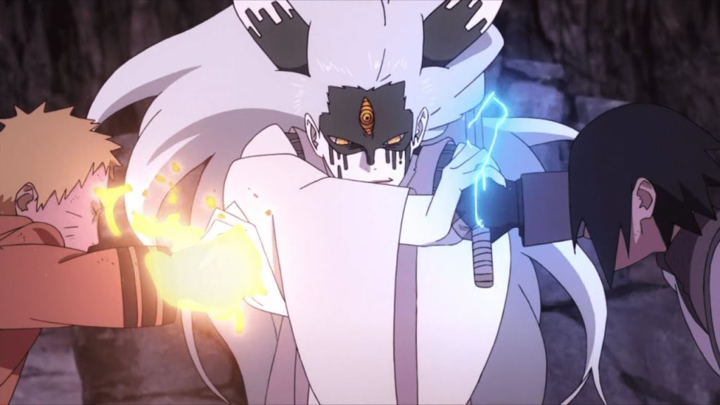 a still from the naruto anime movie