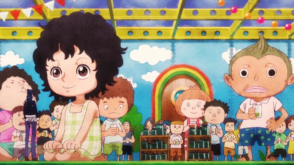 a still from the one piece anime series