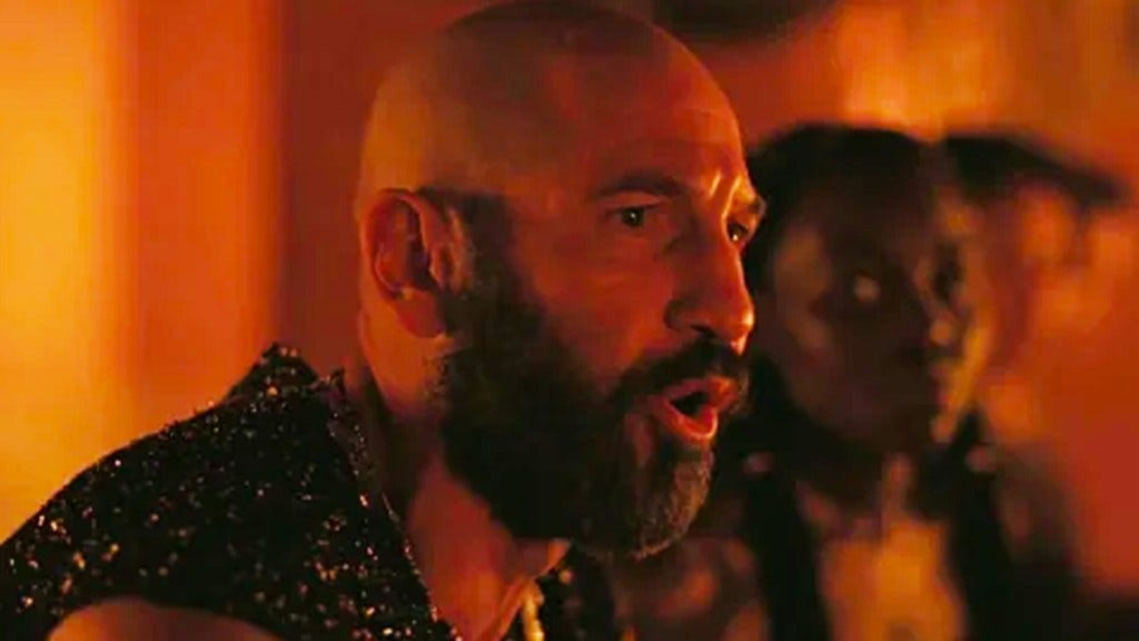 Jon Bernthal in a scene from Christopher Nolan's 2026 film The Odyssey.
