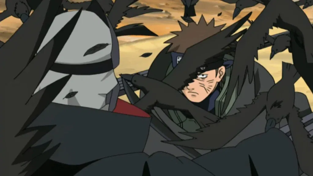 a still from the naruto anime series