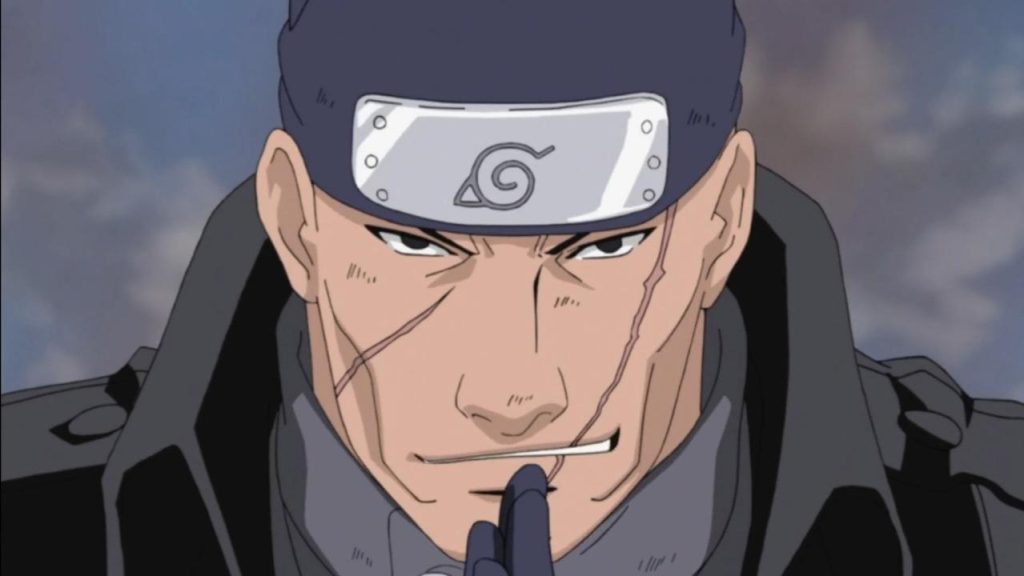 a still from the naruto anime series