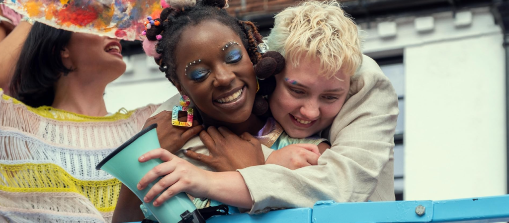 Kizzy Edgell, Bel Priestley, and Corinna Brown in Heartstopper Forever (2026)