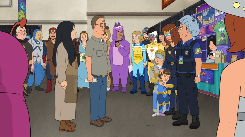 KING OF THE HILL - “Hank Encounters Of The Nerd Kind” - Hank and Bobby go to a Sci-Fi convention. Peggy takes a poetry class.(Disney/Mike Judge) KING OF THE HILL