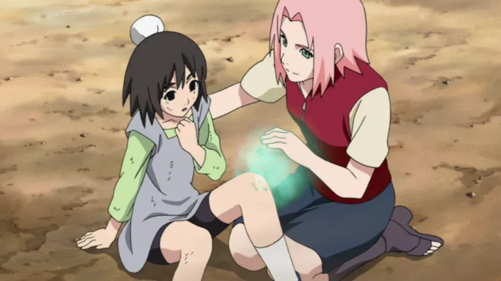 a still from the naruto anime series