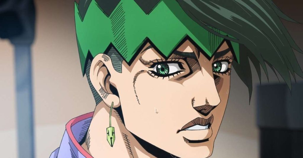 Kishibe Rohan from JoJo's Bizarre Adventure. 
