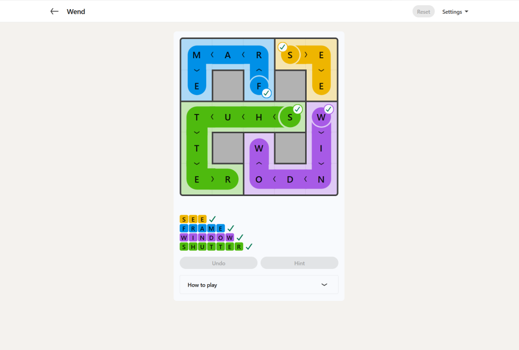 A screenshot of today's LinkedIn Games.
