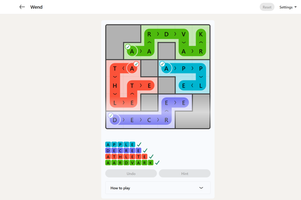 A screenshot of today's LinkedIn Games.