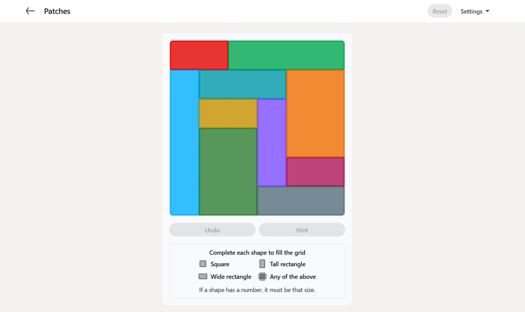 A screenshot of today's LinkedIn Games.