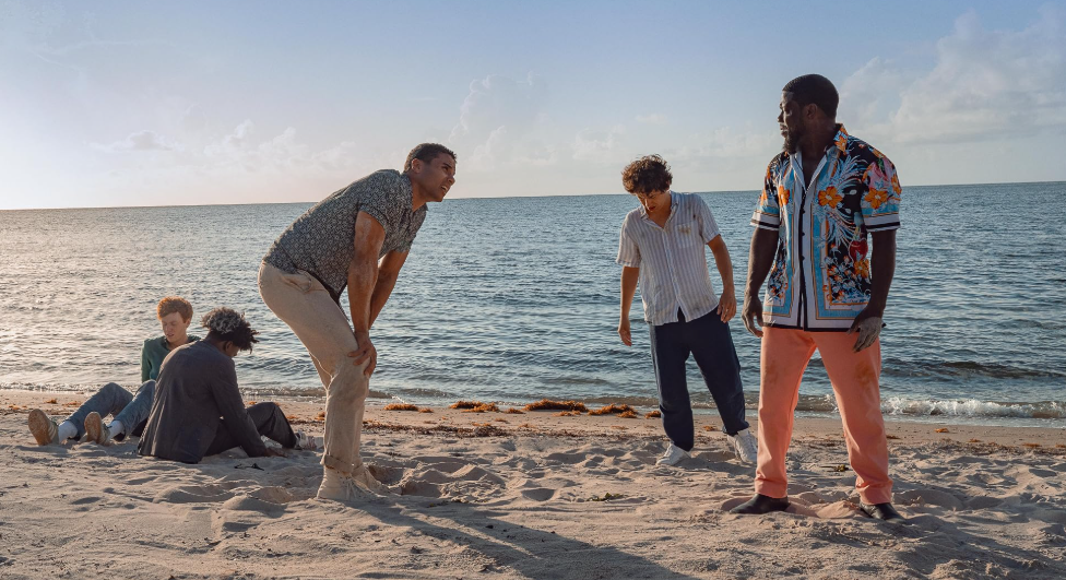 Kevin Hart, Marcello Hernández, Kam Patterson, Mason Gooding, and Ben Marshall in 72 Hours (2026)