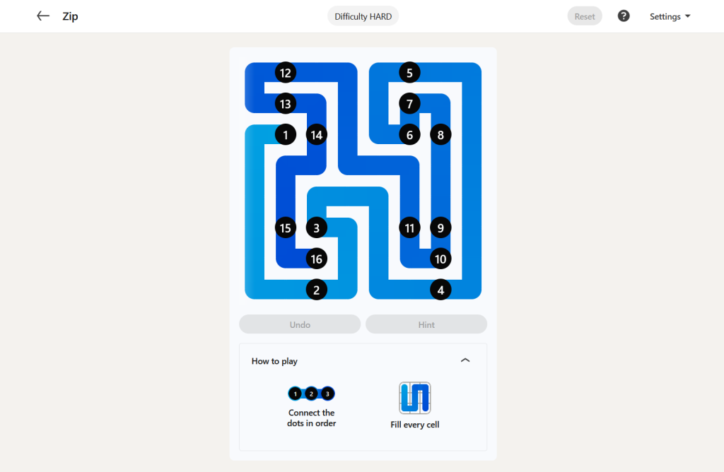 A screenshot of today's LinkedIn Games.