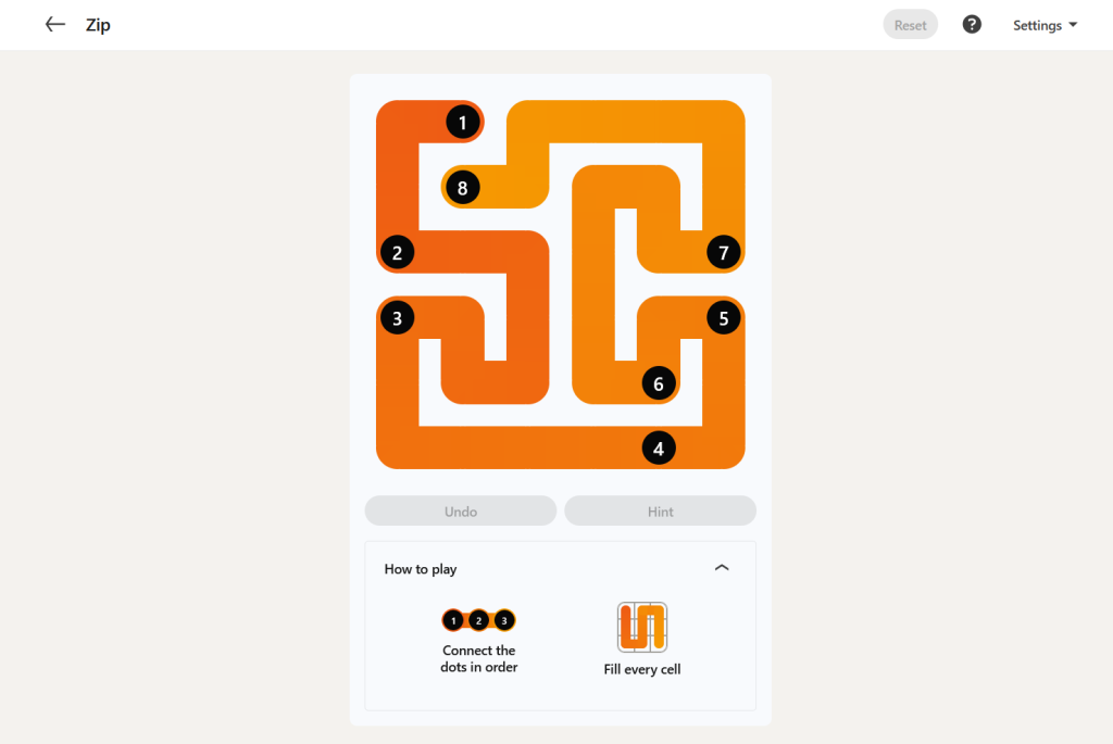 A screenshot of today's LinkedIn Games.