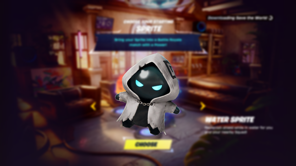 Fortnite screenshot showcasing the Aura Sprite.