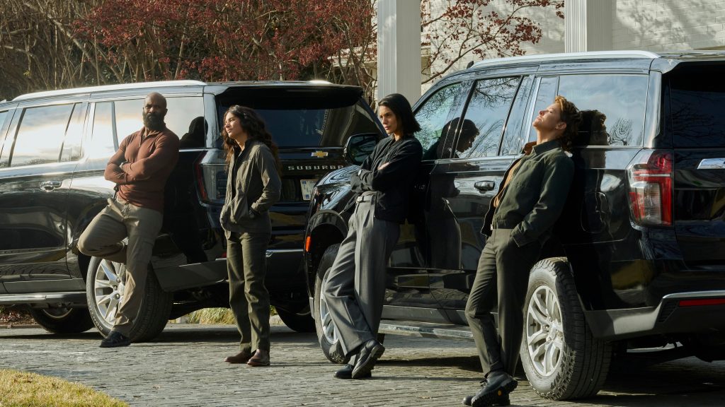 LaMonica Garrett, Genesis Rodriguez, Laysla De Oliveira, and Jill Agner