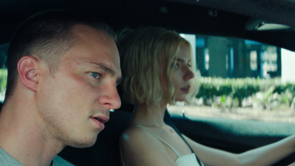 Drew Starkey and Anya Taylor-Joy in Lucky