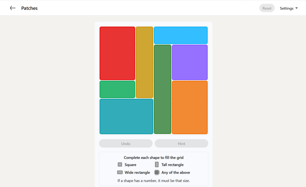 A screenshot of today's LinkedIn Games.