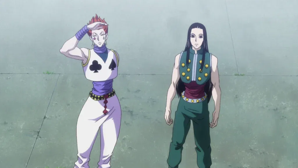 Hisoka and Illumi are known for having a complex, dark alliance in Hunter x Hunter anime. 