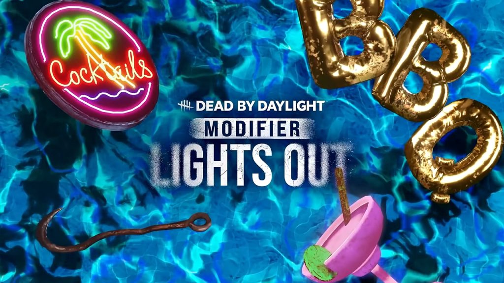 Promotional banner for the Lights Out modifier in Dead by Daylight Summer Screams 2026.