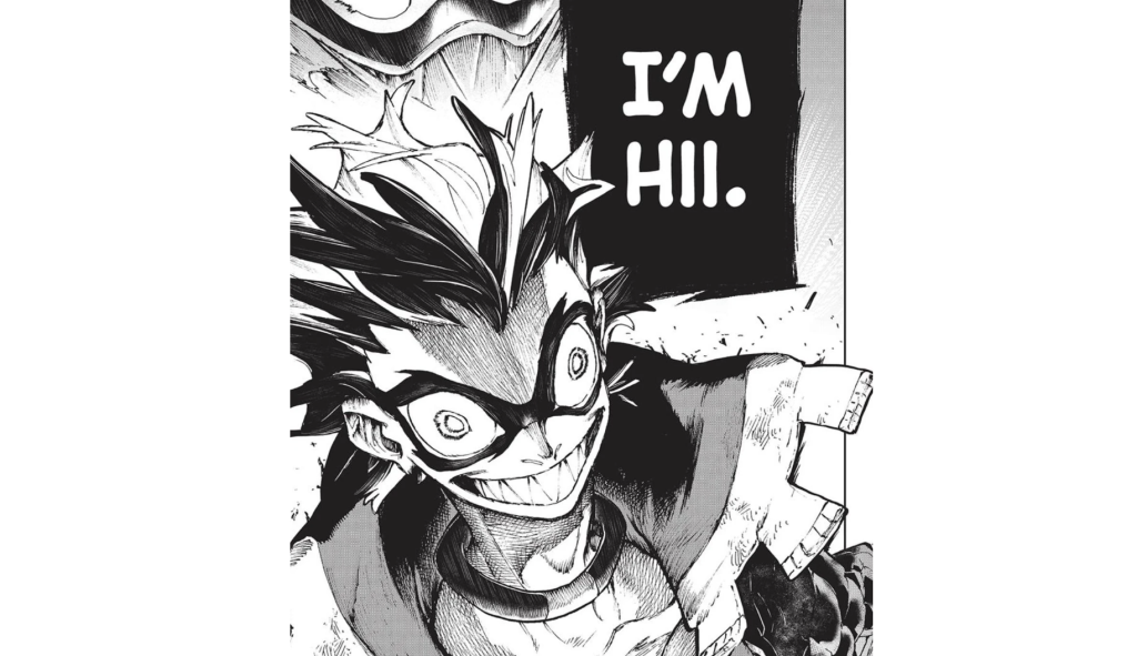This image features Hii, a "Vital Instrument" owned by the character Fu Orostor from the manga series Gachiakuta. Hii is an "Attacker Type" instrument specialized for close-range combat.