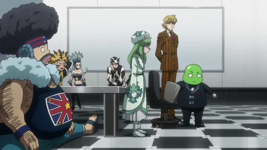 a still from the hunter x hunter series
