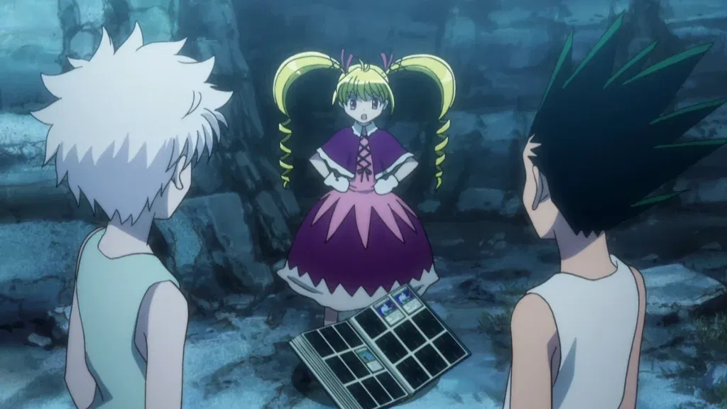 a still from the hunter x hunter series