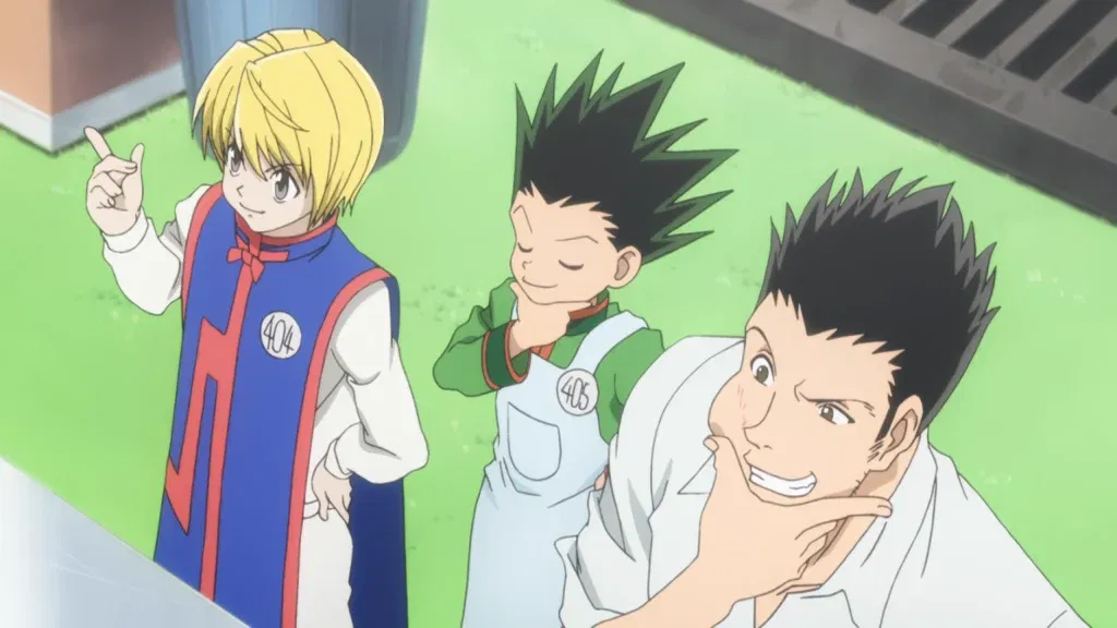 a still from the hunter x hunter anime