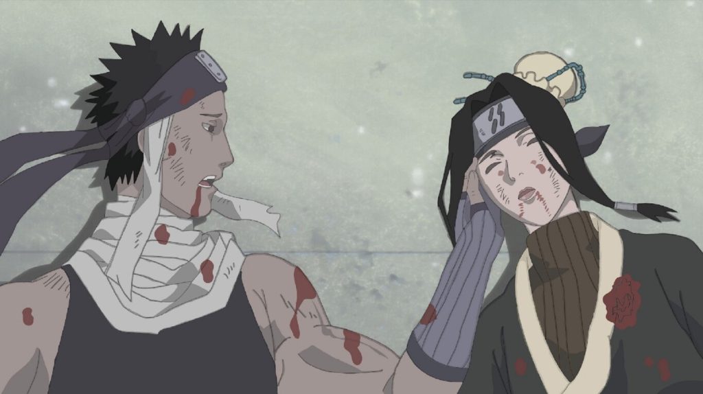 a still from the naruto anime series