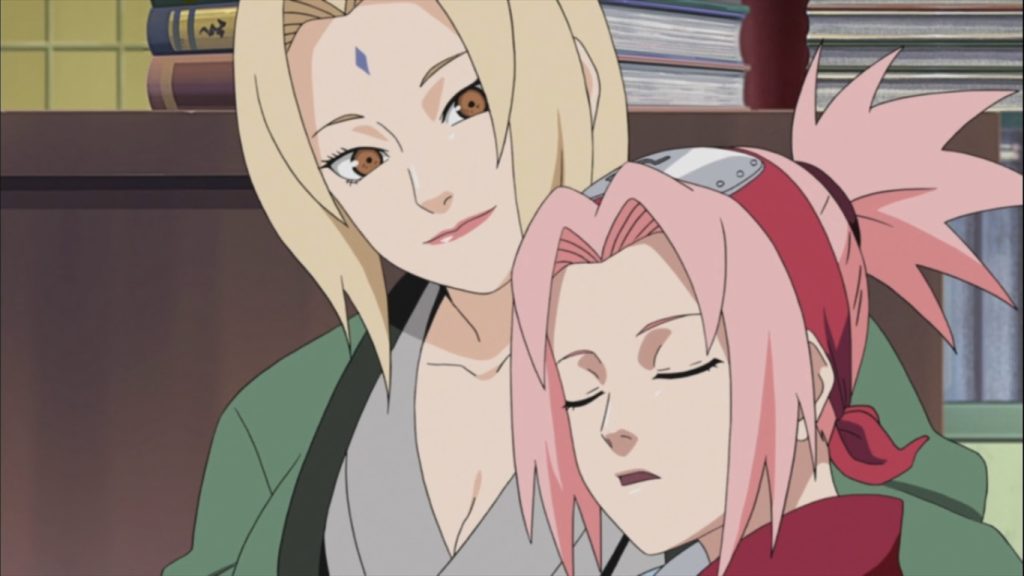 a still from the naruto anime series