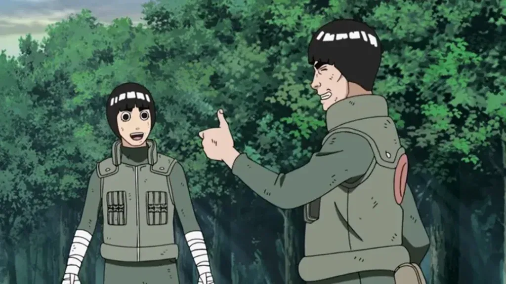 a still from the naruto anime series