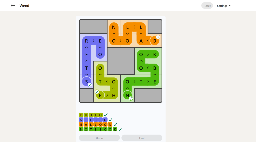 A screenshot of today's LinkedIn Games.