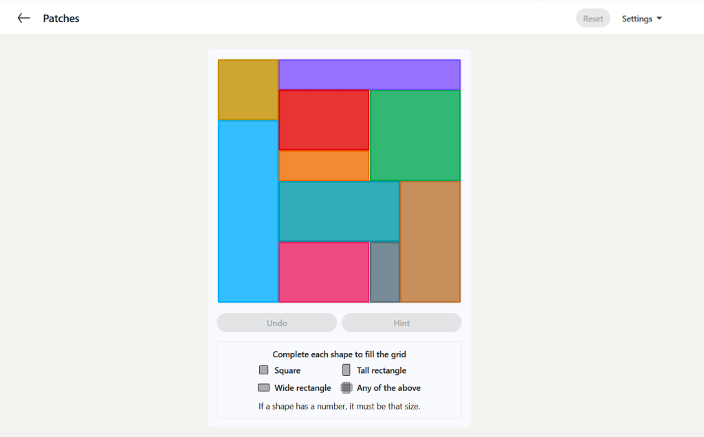 A screenshot of today's LinkedIn Games.
