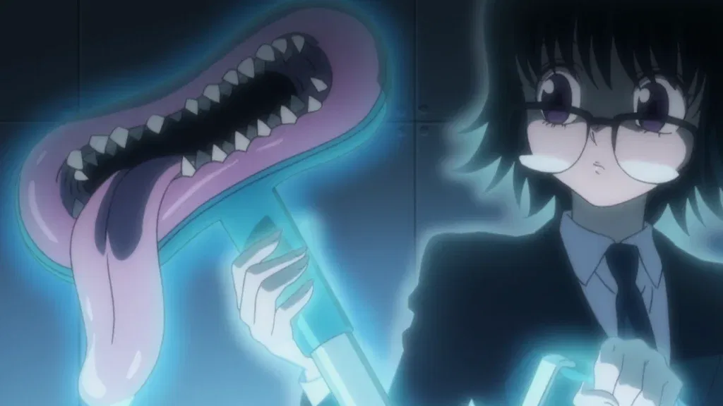 a still from the hunter x hunter anime series