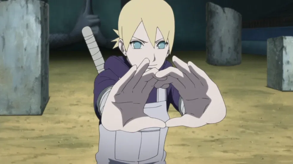 a still from the boruto anime
