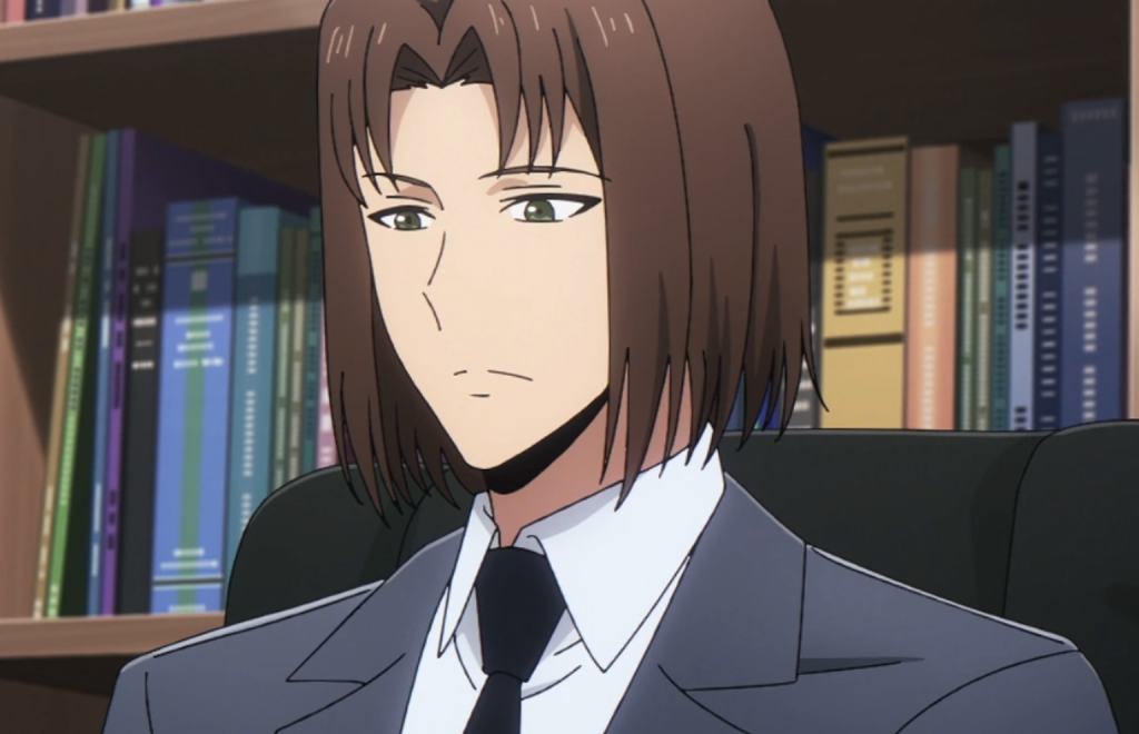 Reiji Sugimoto from the anime Solo Leveling. He is a Japanese S-Rank Hunter and the Guild Master of the Draw Sword Guild.