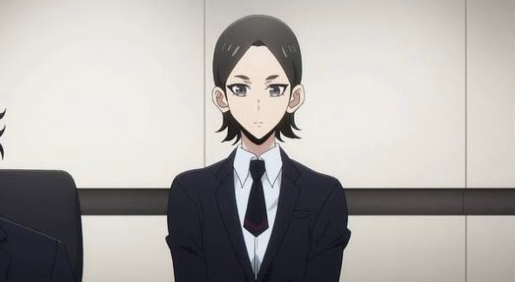 This character is Hanekawa, a member of the Drawn Sword Guild from the anime series Solo Leveling.