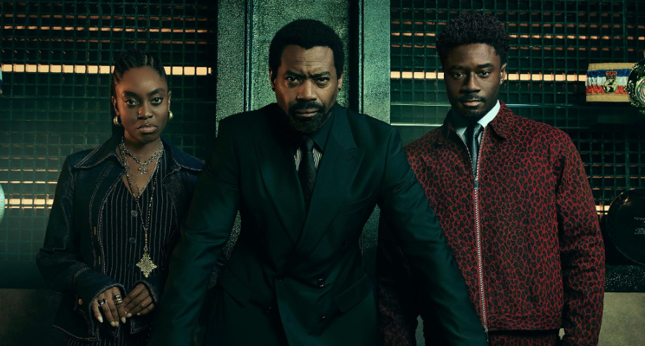 Nicholas Pinnock, Charles Babalola, and Anita-Joy Uwajeh in Fightland (2026)
