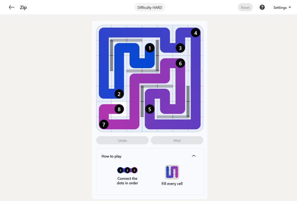 A screenshot of today's LinkedIn Games.