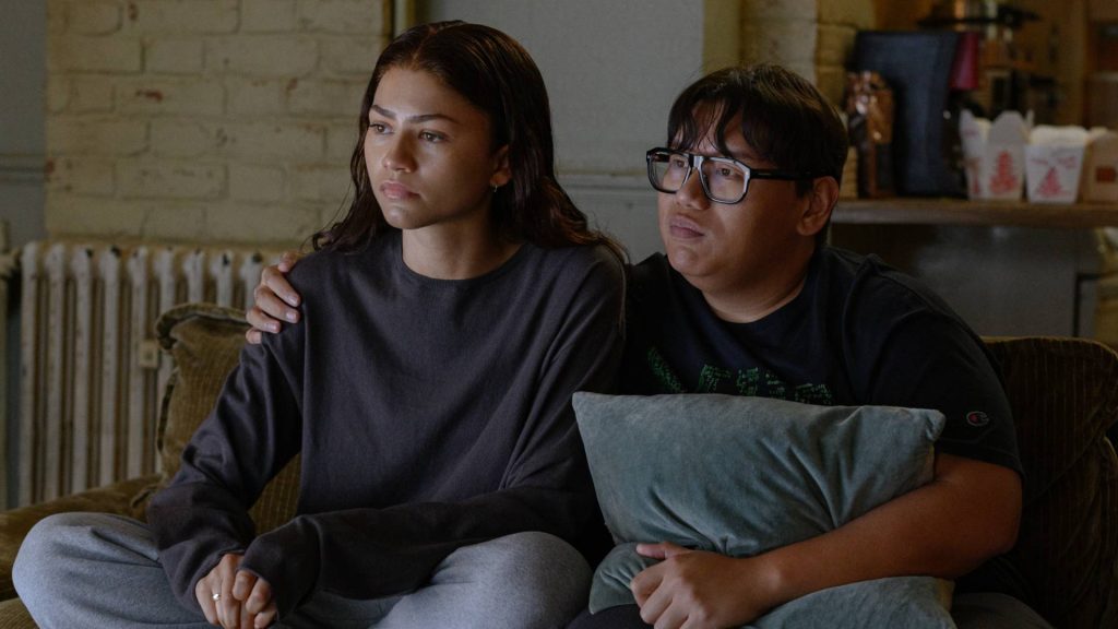Zendaya and Jacob Batalon